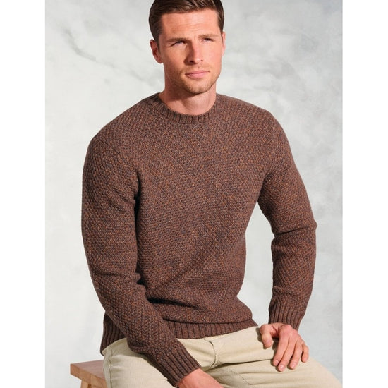 Young Ideas/Henmores - Taylor Twist Crew Neck Jumper - Rust - S