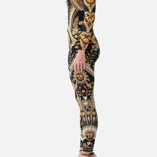 Young Ideas & Henmores - Taurus Rising Jersey Turtleneck - Black/Gold - S
