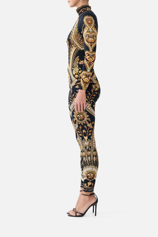 Young Ideas & Henmores - Taurus Rising Jersey Turtleneck - Black/Gold - S