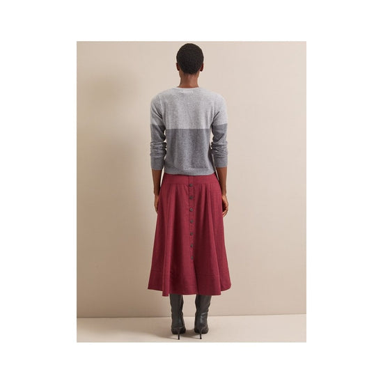 Young Ideas/Henmores - Lainey Cashmere Lips Jumper - Cream - XS