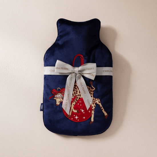 Young Ideas & Henmores -Hot Water Bottle Cover -Red Check Chip -OS