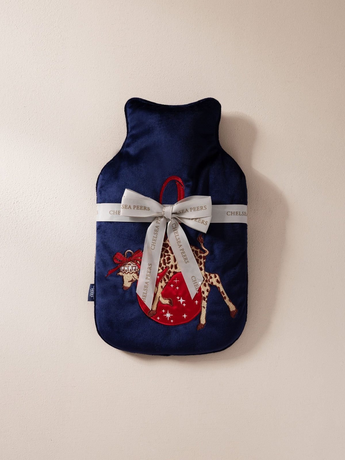 Young Ideas & Henmores -Hot Water Bottle Cover -Red Check Chip -OS