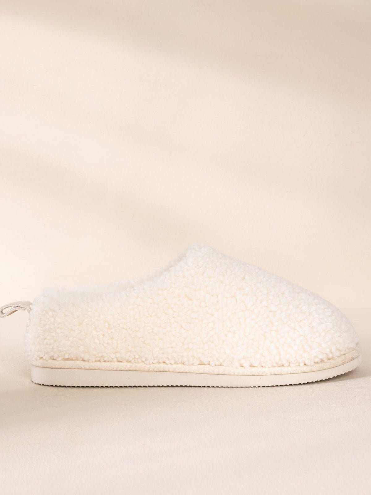 Young Ideas & Henmores -Plain Slippers -Off White -S