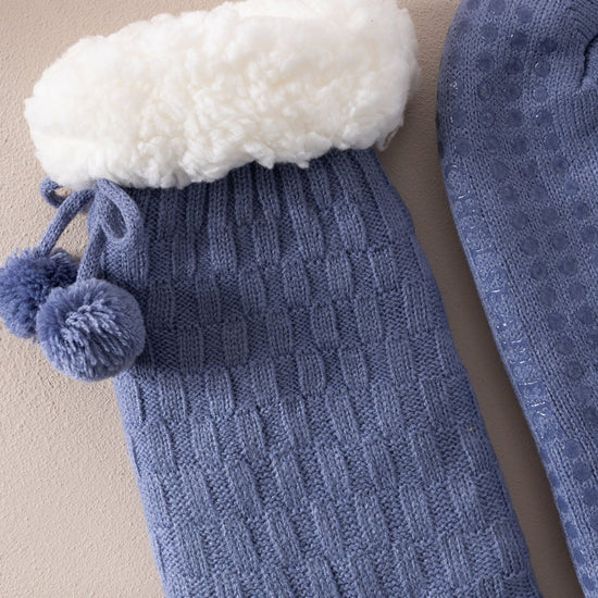 Young Ideas & Henmores -Slipper Socks -Plain Pink -OS
