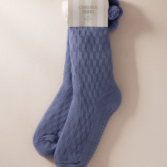 Young Ideas & Henmores -Slipper Socks -Plain Pink -OS