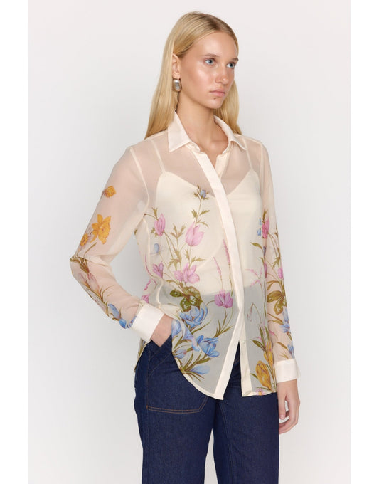 Young Ideas/Henmores - Klein Botanic Bliss Shirt - Cream Multi - 10