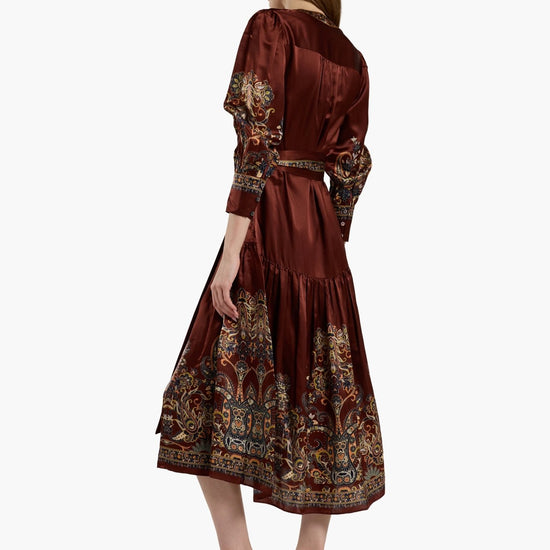 Young Ideas & Henmores -Layla Dress -Montara Rust -XS