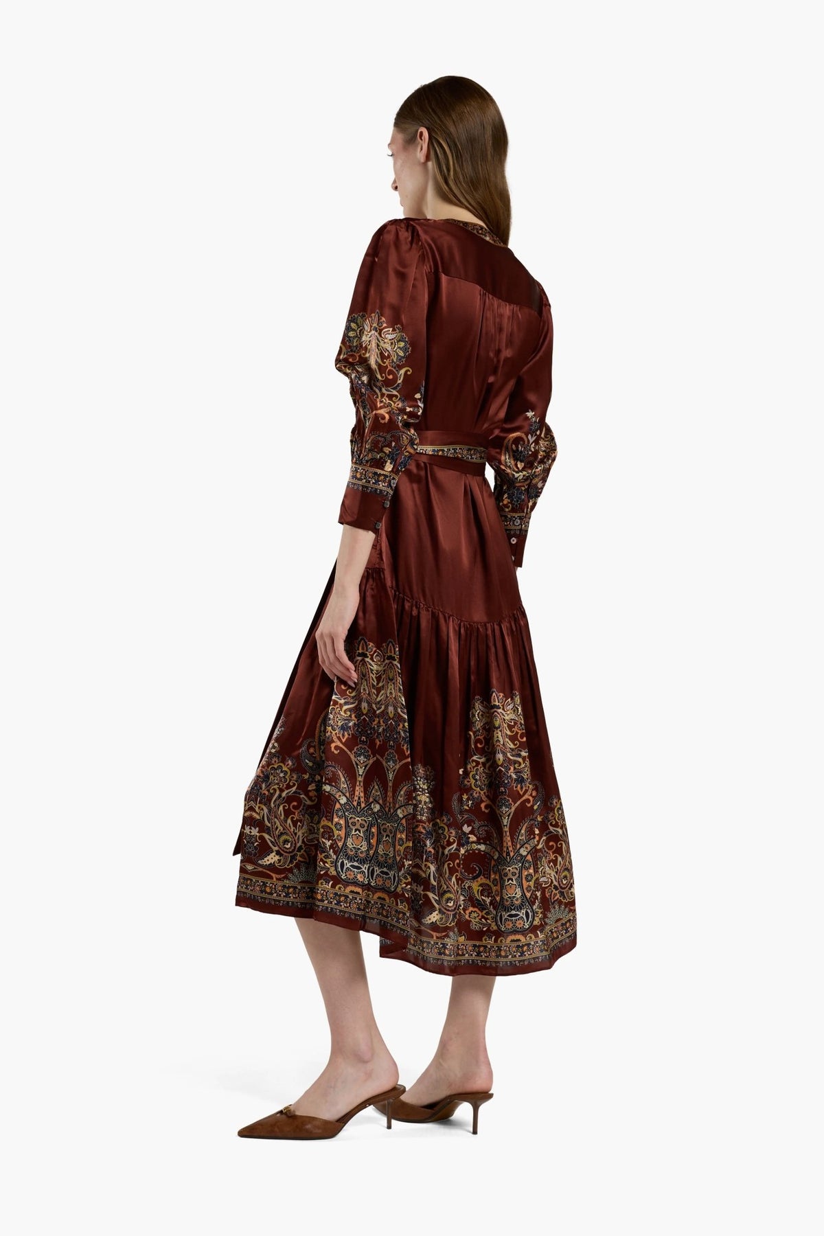 Young Ideas & Henmores -Layla Dress -Montara Rust -XS