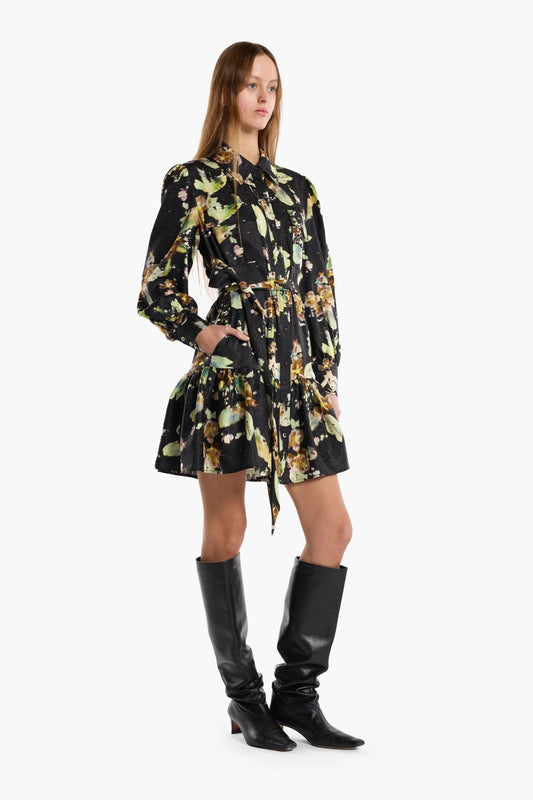 Young Ideas & Henmores -Maxine Dress -Nightfall -XS