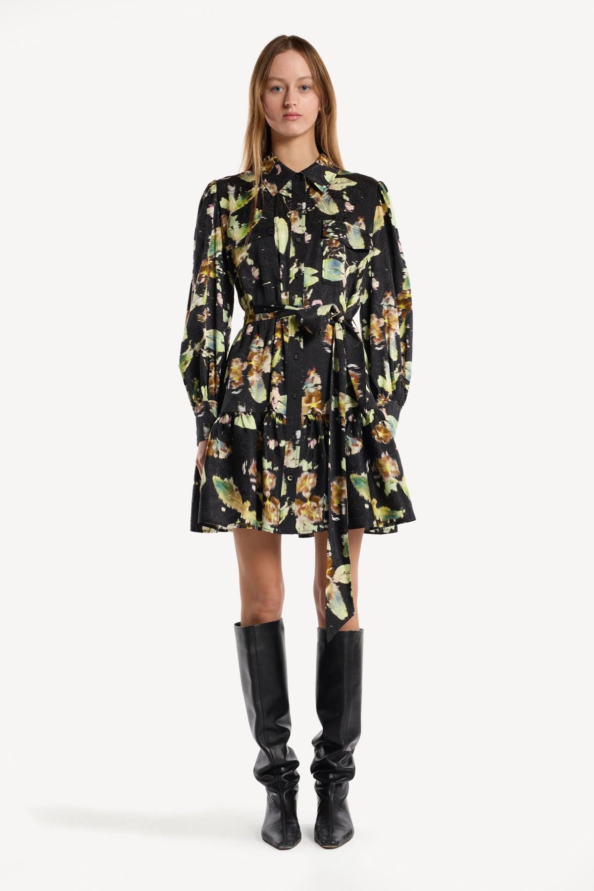 Young Ideas & Henmores -Maxine Dress -Nightfall -XS
