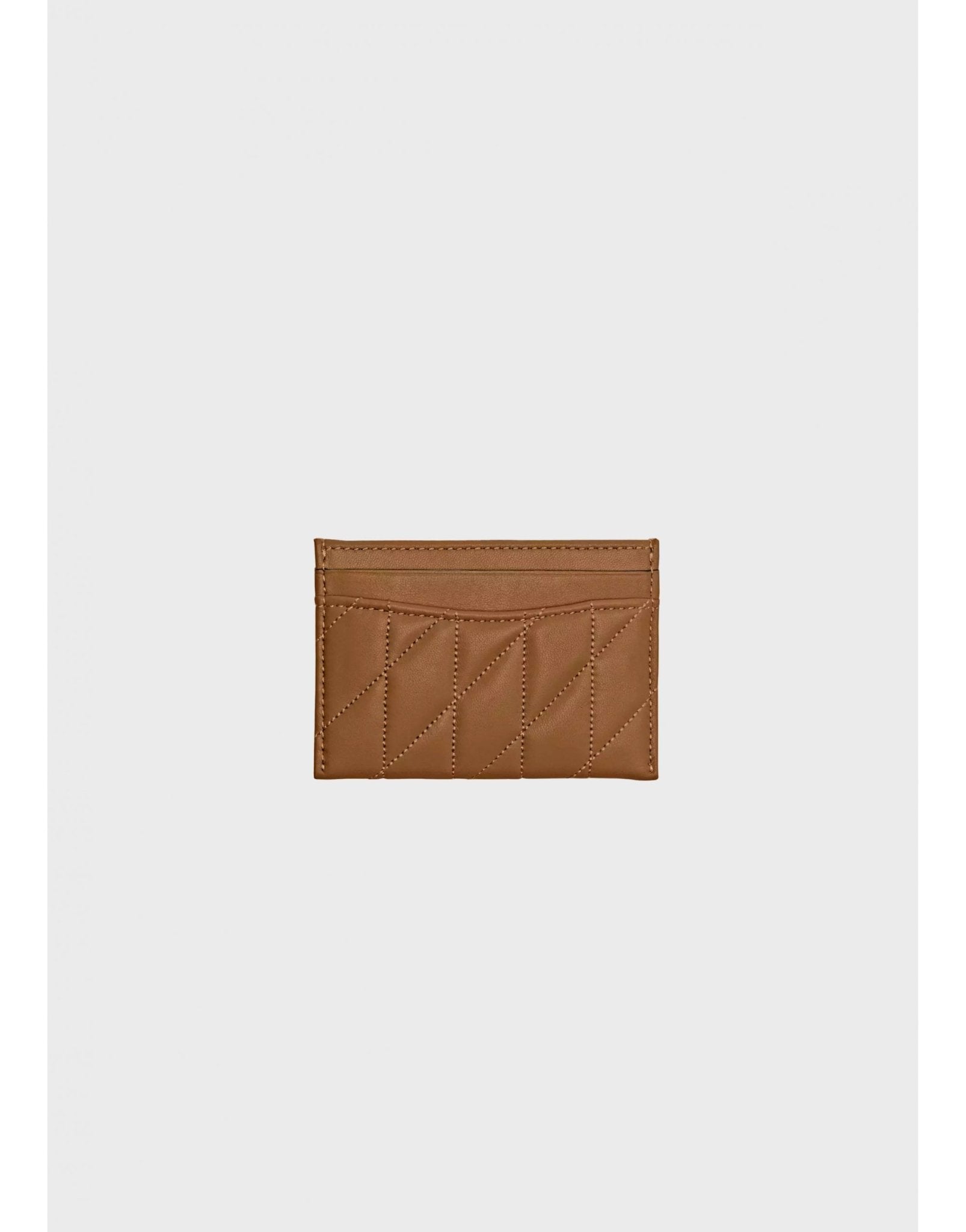 Young Ideas/Henmores - Essential Quilted Leather Card Case - Bluebell - OS