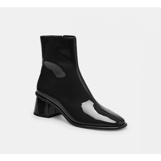 Young Ideas/Henmores - Gigi Patent Bootie - Anthracite - 4