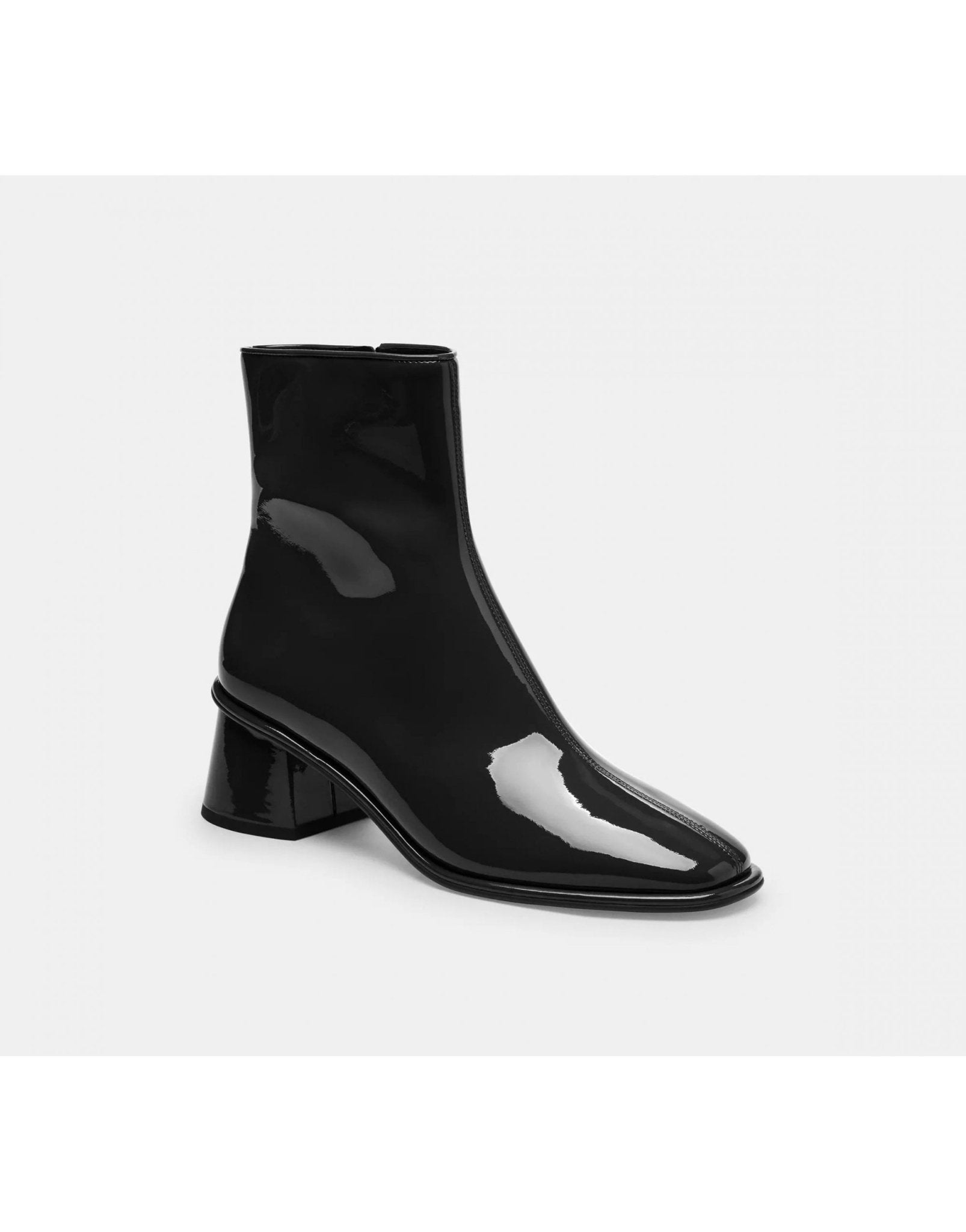 Young Ideas/Henmores - Gigi Patent Bootie - Anthracite - 4