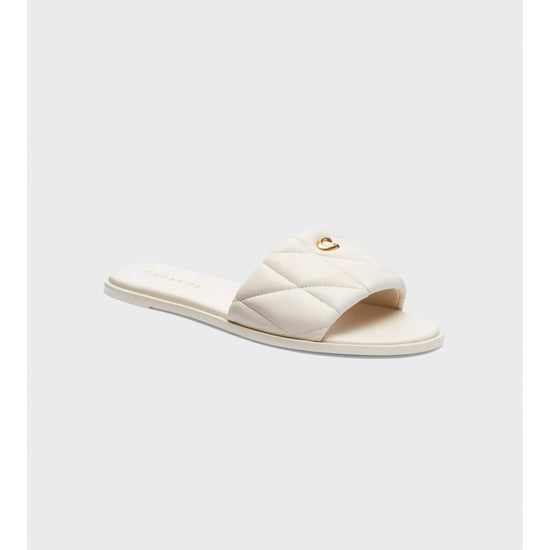 Young Ideas/Henmores - Holly Quilted Leather Sandal - Black - 4