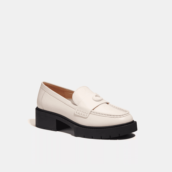 Young Ideas/Henmores - Leah Leather Loafer - Black - 3.5