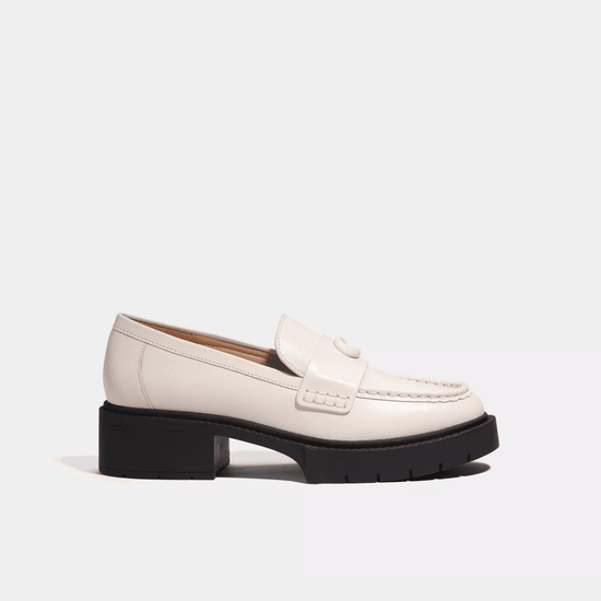 Young Ideas/Henmores - Leah Leather Loafer - Black - 3.5