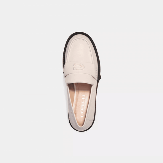 Young Ideas/Henmores - Leah Leather Loafer - Black - 3.5