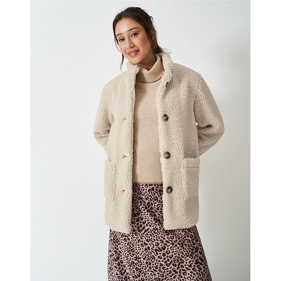 Young Ideas/Henmores - Borg Jacket - Oatmeal - 8