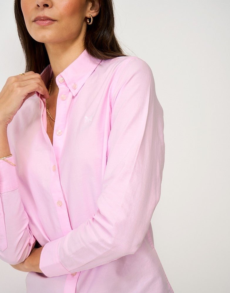 Young Ideas & Henmores - Bracken Cotton Shirt - Pink - 8