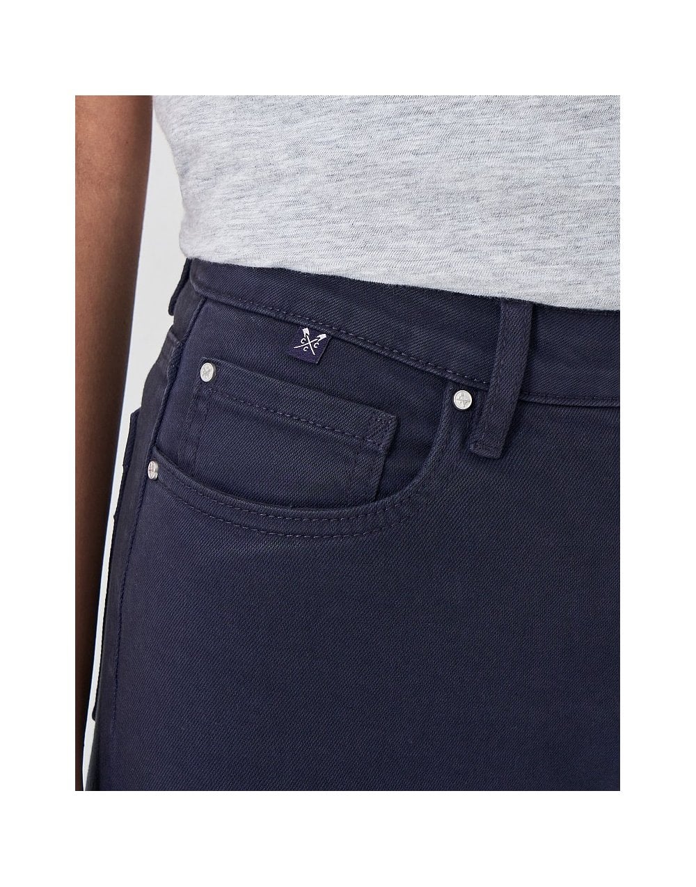 Young Ideas/Henmores - Cropped Jeans - Blue - 8