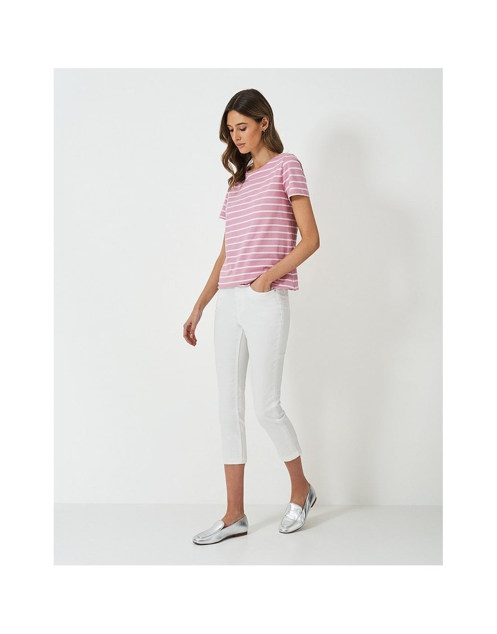 Young Ideas/Henmores - Cropped Jeans - Blue - 8