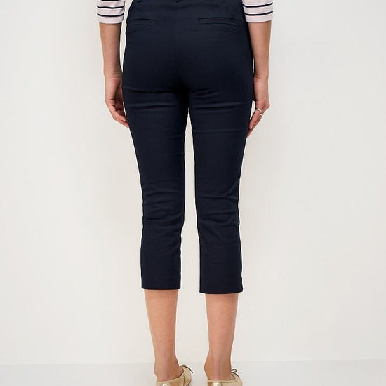 Young Ideas & Henmores - Cropped Smart Chino - Navy - 8
