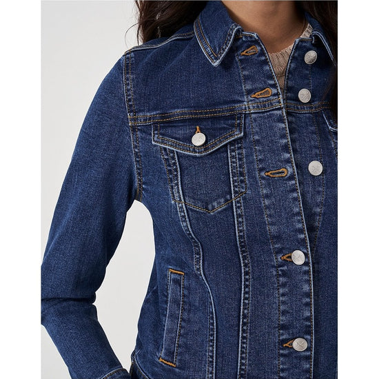 Young Ideas/Henmores - Denim Western Jacket - Mid Wash - 8