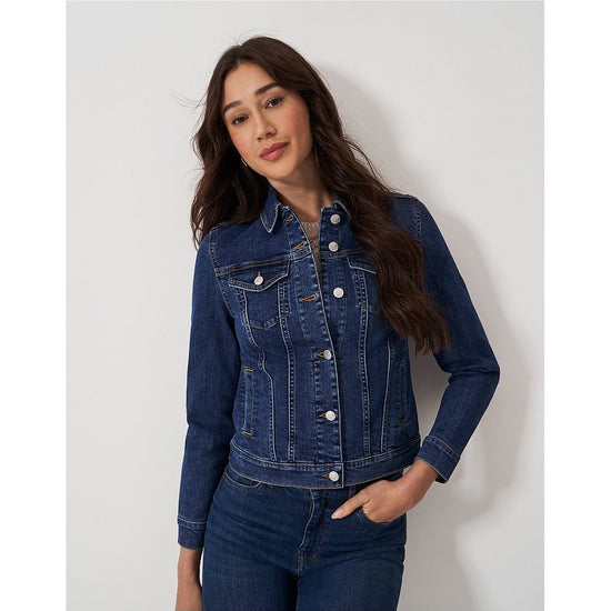 Young Ideas/Henmores - Denim Western Jacket - Mid Wash - 8