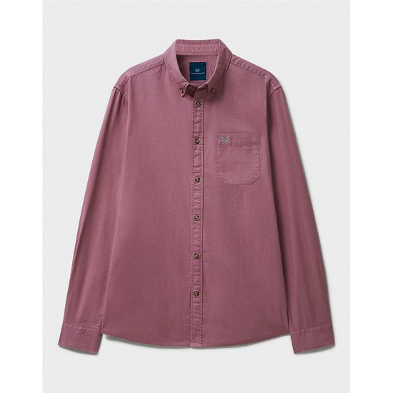Young Ideas/Henmores - Garment Dyed LS Oxford Shirt - Deco Rose - M