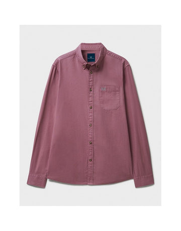 Young Ideas/Henmores - Garment Dyed LS Oxford Shirt - Deco Rose - M