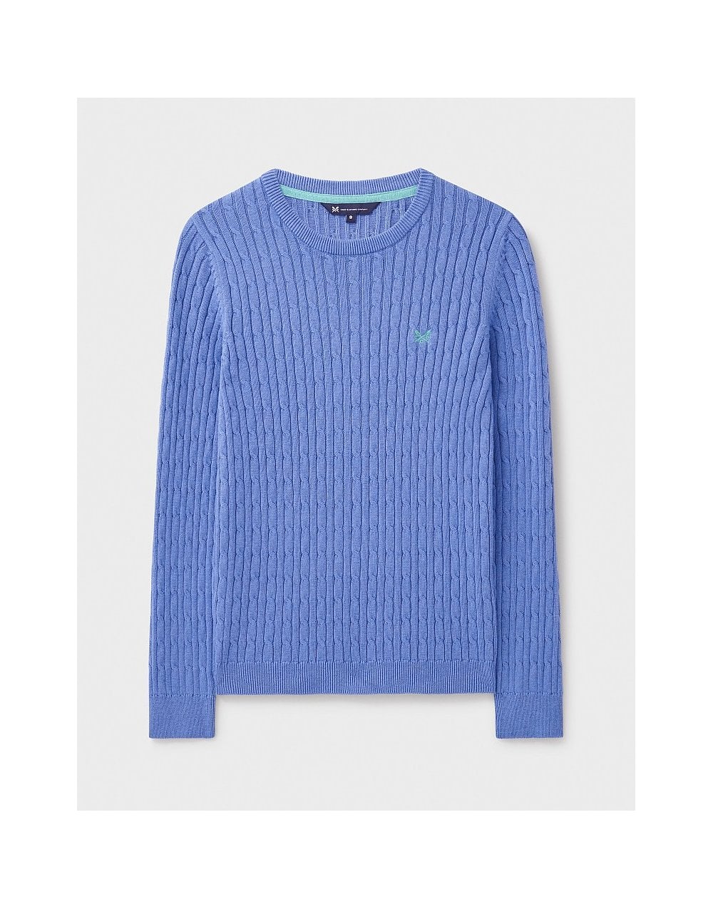 Young Ideas/Henmores - Heritage Cable Crew Neck Jumper - Deco Marl - 8