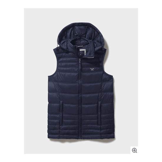 Young Ideas/Henmores - Lightweight Padded Gilet - Dark Navy - 8