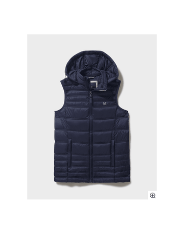 Young Ideas/Henmores - Lightweight Padded Gilet - Dark Navy - 8
