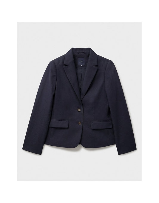 Young Ideas/Henmores - Linen Blazer - Navy - 8