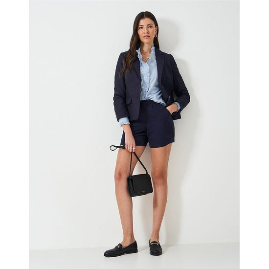 Young Ideas/Henmores - Linen Blazer - Navy - 8
