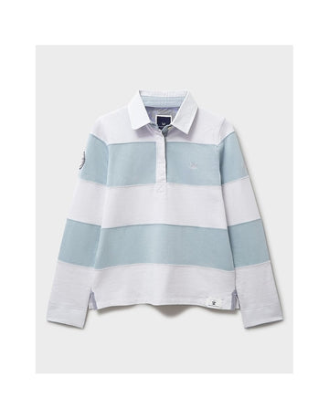 Young Ideas/Henmores - Longsleeve Stripe Rugby Shirt - Blue/White - 10