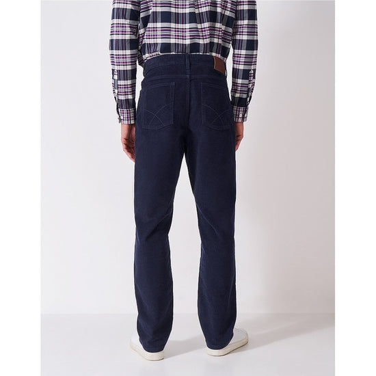 Young Ideas/Henmores - Parker Straight Cord Trousers - Heritage Dark Navy - 32/32
