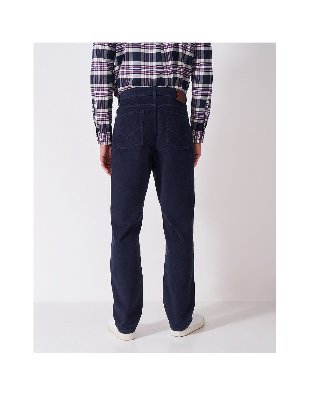 Young Ideas/Henmores - Parker Straight Cord Trousers - Heritage Dark Navy - 32/32
