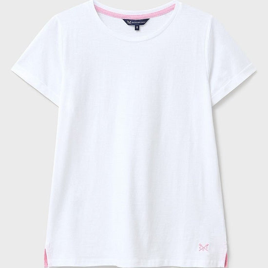 Young Ideas & Henmores -Perfect Crew Slub T-Shirt -White -8