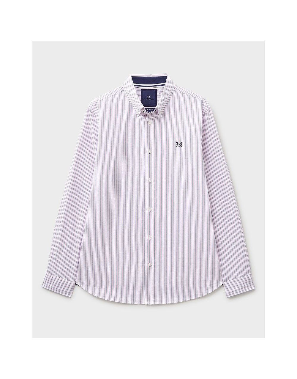 Young Ideas/Henmores - Slim Fit Multi Stripe Oxford Shirt - Pine/Newberry - S
