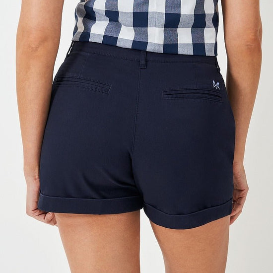 Young Ideas & Henmores - Tilda chino Short - Navy Lightwash - 8