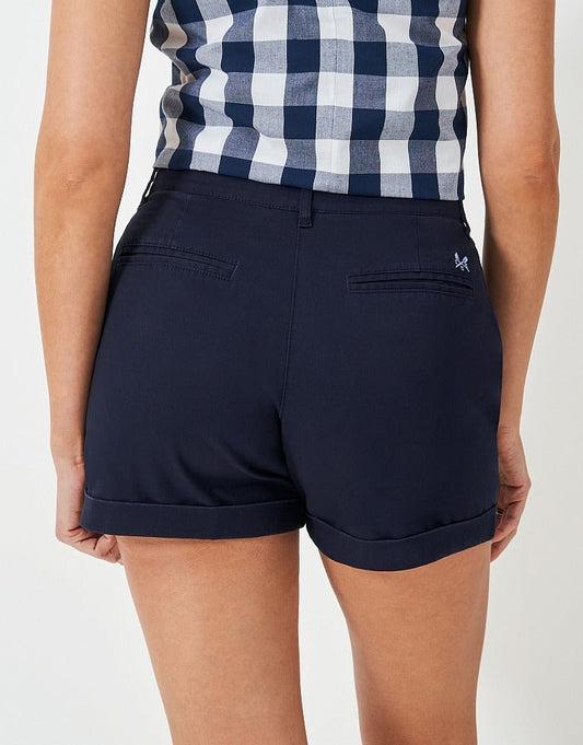 Young Ideas & Henmores - Tilda chino Short - Navy Lightwash - 8