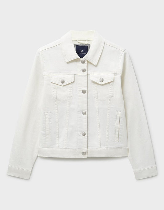 Young Ideas & Henmores - Western Denim Jacket - White - 8