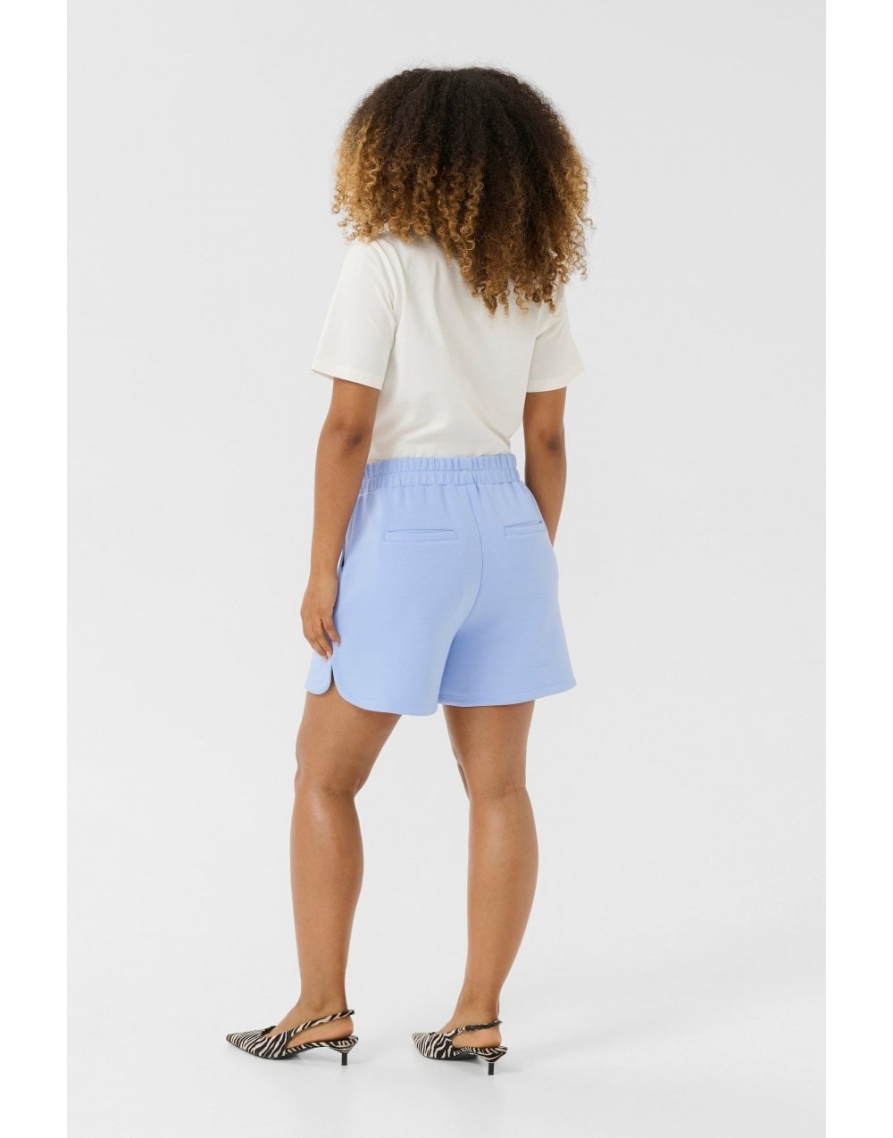 Young Ideas/Henmores - Agga Chabrine Shorts - Blue - 8