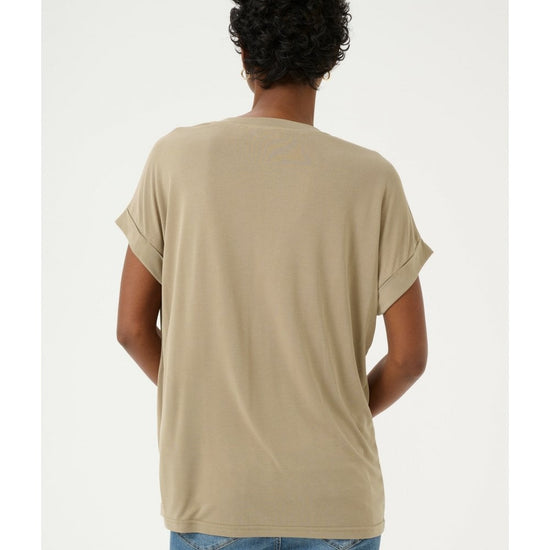 Young Ideas/Henmores - Kajsa Short Sleeve T-Shirt - Blackened Pearl - XS