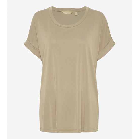 Young Ideas/Henmores - Kajsa Short Sleeve T-Shirt - Blackened Pearl - XS