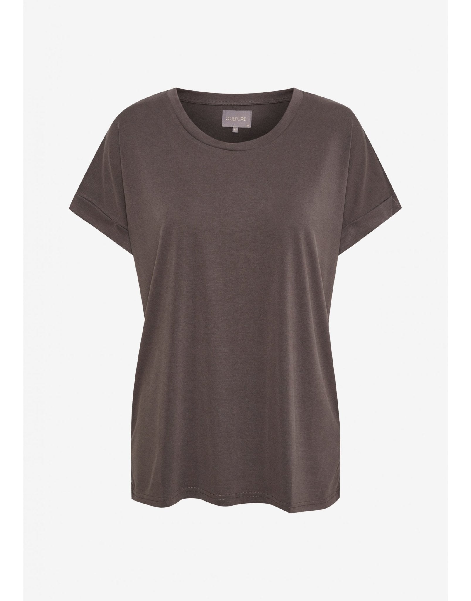 Young Ideas/Henmores - Kajsa Short Sleeve T-Shirt - Blackened Pearl - XS