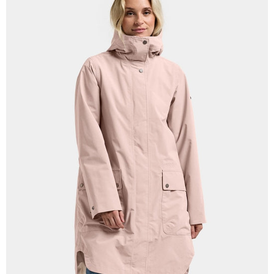 Young Ideas/Henmores - Adria 2 Midlenght A - Shaped Waterproof Coat - K17 Vintage Pink - 10