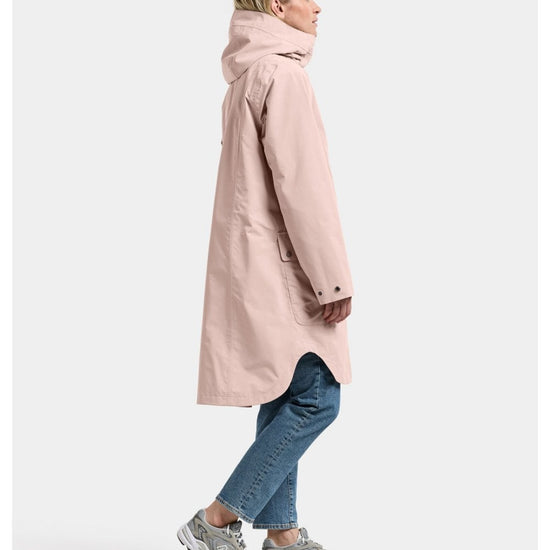 Young Ideas/Henmores - Adria 2 Midlenght A - Shaped Waterproof Coat - K17 Vintage Pink - 10