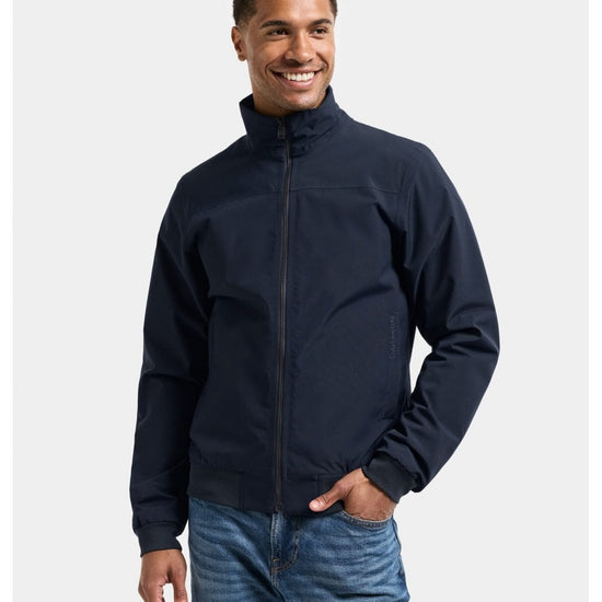 Young Ideas/Henmores - Alvin 5 Short Waterproof Jacket No Hood - 999 Dark Night Blue - M